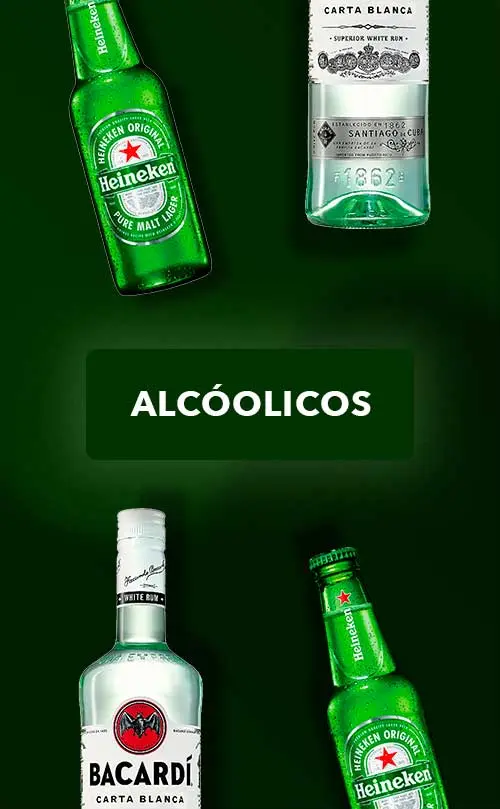 Card de bebidas alcoolicas